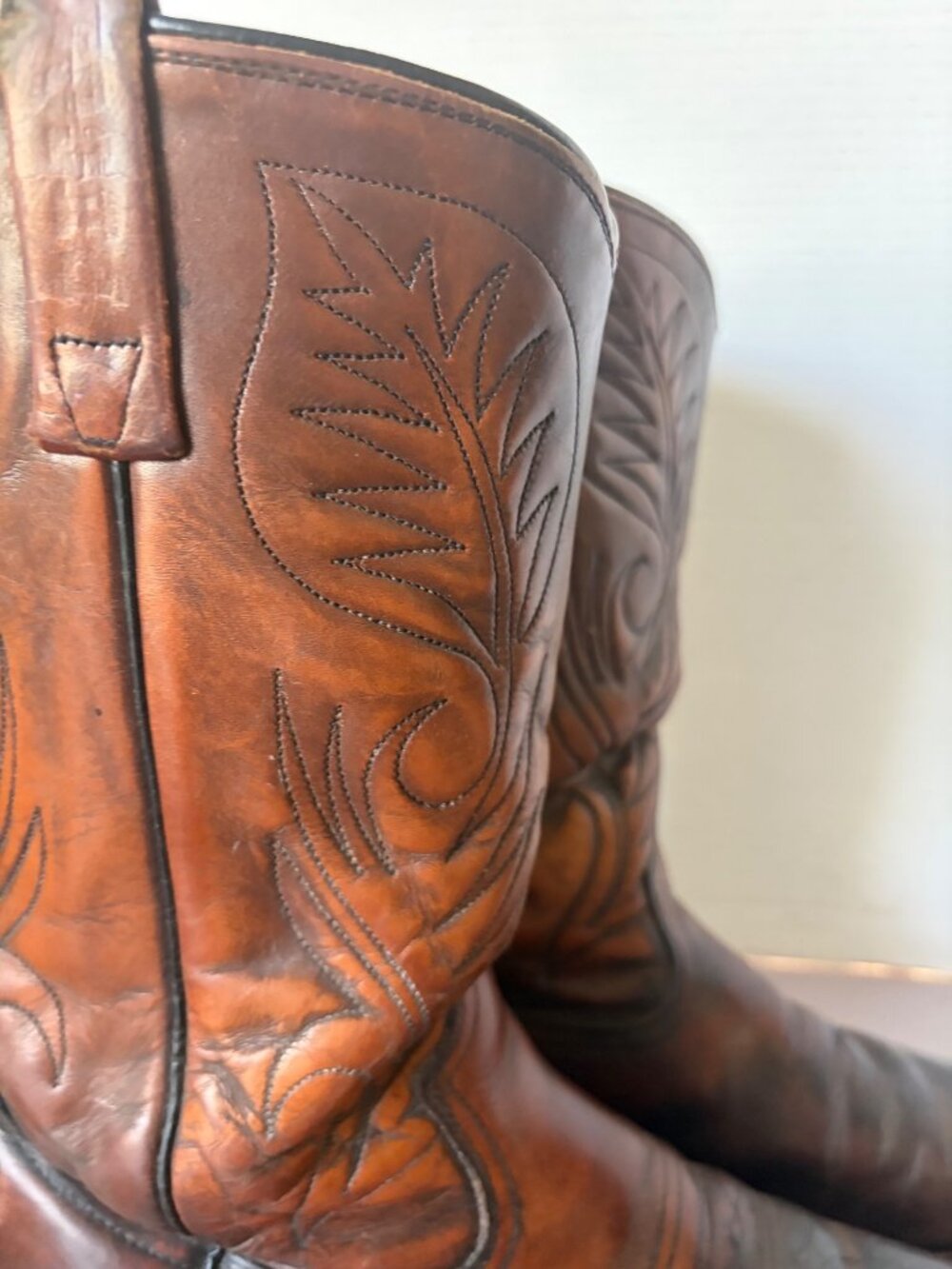 Vintage Red Wing Cowboy Leather Boots